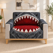 Shark Mouth Sofa Cover, single-seat armchair view