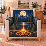 Moonlit Campfire Sofa Cover, single-seat armchair view