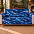 Squid Current Ribbons Sofa Cover, Deep Sea Decor, Gift for Marine Life Lovers
