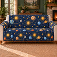 Sunbeam Planet Trails Sofa Cover, Planet Decor, Gift for Young Space Fans