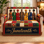 Juneteenth Heritage Sofa Cover, Black Culture Couch Protector Gift
