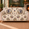 Taurus Orchard Sprigs Sofa Cover, Zodiac Decor, Gift for Taurus Birthdays