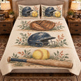 Fastpitch Softball Quilt Set, Dugout Equipment Studies, Gift for Softball Players
