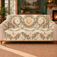 Willow Moon Garland Sofa Cover, Botanical Decor, Gift for Garden Lovers